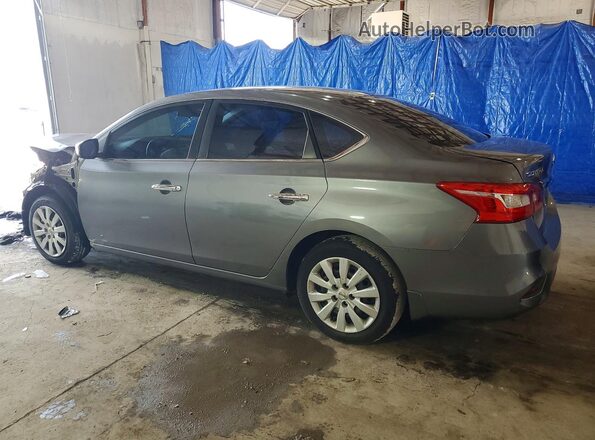 3N1AB7AP9HY382908 2017 NISSAN SENTRA Gray Задня права чверть