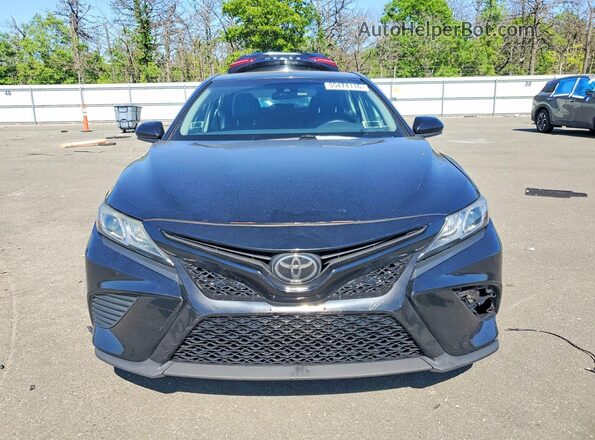 4T1B11HK0JU113471 2018 TOYOTA CAMRY Черный 