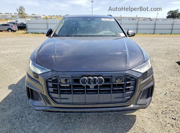 WA1FVAF14KD034112 2019 AUDI Q8 Black უკანა ხედი