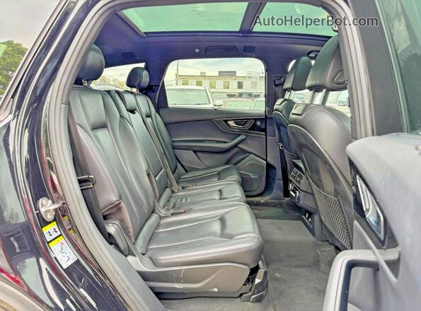 WA1LAAF7XKD008942 2019 AUDI Q7 Black Սալոնի դիմացի տեսք