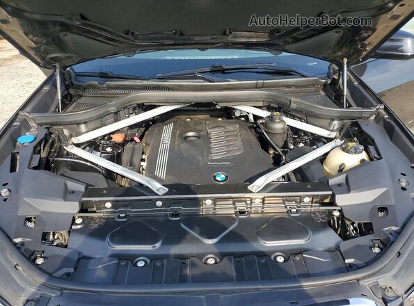 5UXCR6C54KLL36649 2019 BMW X5 Black Engine compartment view