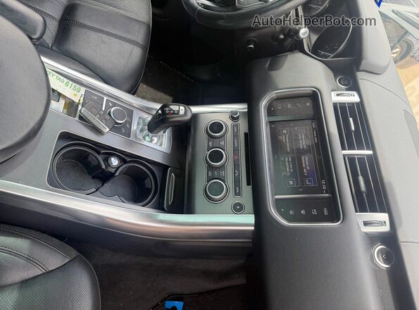 SALWG2PF5GA599924 2016 LAND ROVER RANGE ROVER Black ძრავის განყოფილების ხედი