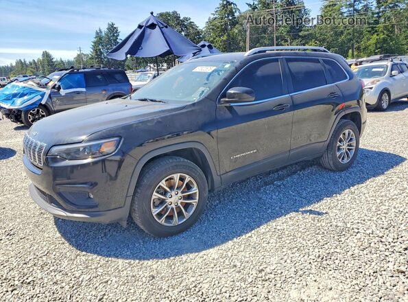 1C4PJMLN6KD192773 2019 JEEP CHEROKEE Black Rear left