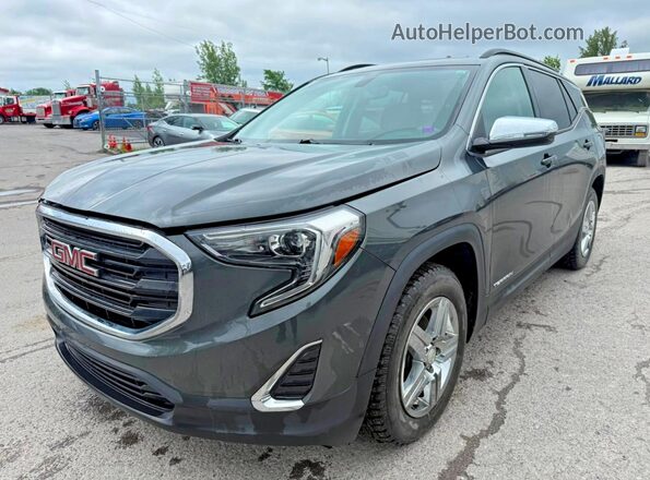 3GKALMEV1KL163435 2019 GMC TERRAIN Charcoal Tył prawy