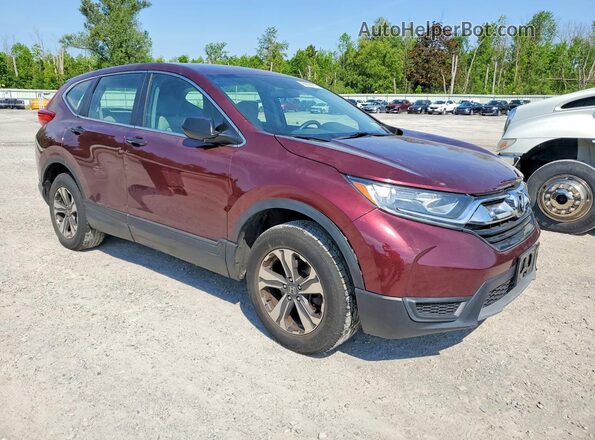 2HKRW6H3XJH200704 2018 HONDA CR-V Burgundy 