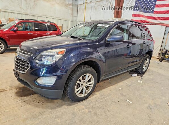 2GNALCEK3H1616970 2017 CHEVROLET EQUINOX Синий Задняя левая четверть