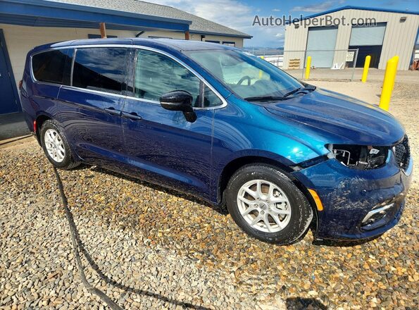 2C4RC1BG9SR509561 2025 CHRYSLER PACIFICA Blue Դիմացի տեսք