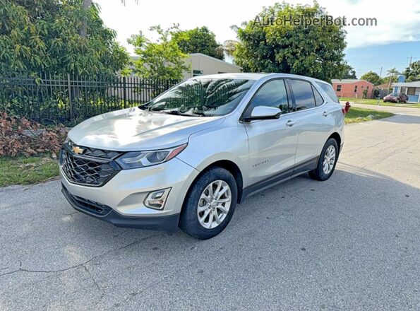 3GNAXJEV5JL383360 2018 CHEVROLET EQUINOX Серебряный Задняя правая четверть