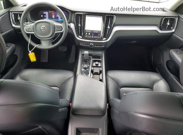 7JRL12TK3RG322463 2024 VOLVO S60 Black Vista del cuadro de instrumentos