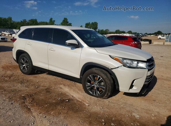 5TDZARFH9KS043130 2019 TOYOTA HIGHLANDER White 