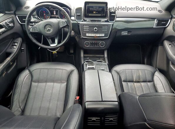 4JGDA5HB4JB183339 2018 MERCEDES-BENZ GLE-CLASS Gray Vista del cuadro de instrumentos