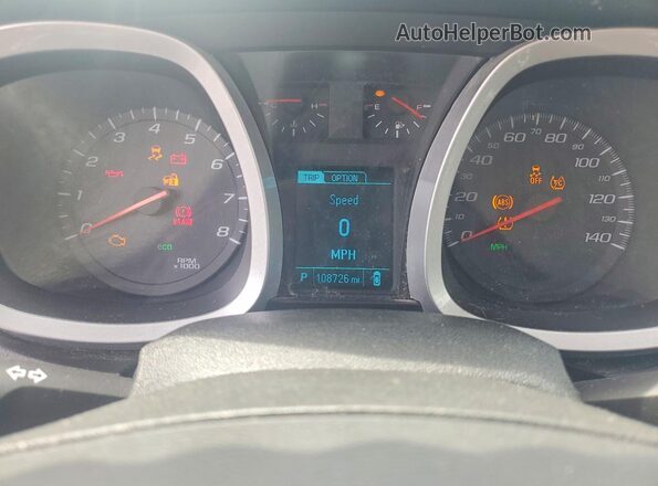 2GNFLEEK1G6264619 2016 CHEVROLET EQUINOX Black Вид задніх сидінь