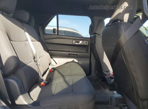 1FM5K8AB4MGA65652 2021 FORD EXPLORER Silver Widok komory silnika