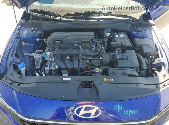 KMHLL4DG1SU028335 2025 HYUNDAI ELANTRA Blue 