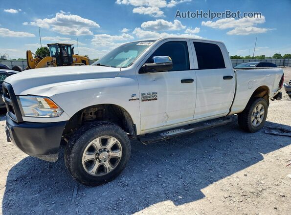 3C6UR5CL7JG347324 2018 RAM 2500 White Trasero izquierdo
