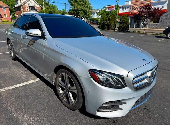 WDDZF8EB9LA725227 2020 MERCEDES-BENZ E Silver Vista frontal