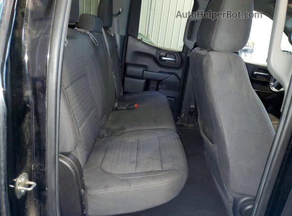 1GCRYDED4LZ201709 2020 CHEVROLET SILVERADO Black Vista interior trasera