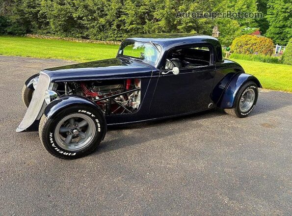 MA33581 1933 FORD ROADSTER Black Tył prawy