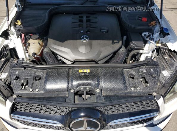 4JGFB8GB9LA181393 2020 MERCEDES-BENZ GLE-CLASS White Vista de la etiqueta del VIN
