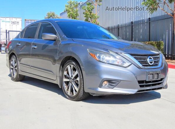 1N4AL3AP9HC148138 2017 NISSAN ALTIMA Gray Trasero izquierdo
