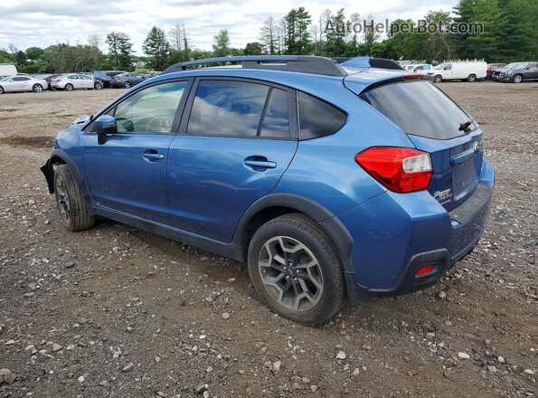 JF2GPAKC9HH233574 2017 SUBARU CROSSTREK Синий Задняя правая четверть