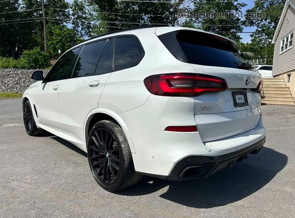 5UXCR4C03N9K04928 2022 BMW X5 Белый Задняя правая четверть