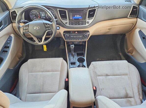 KM8J3CA20HU270309 2017 HYUNDAI TUCSON Белый 