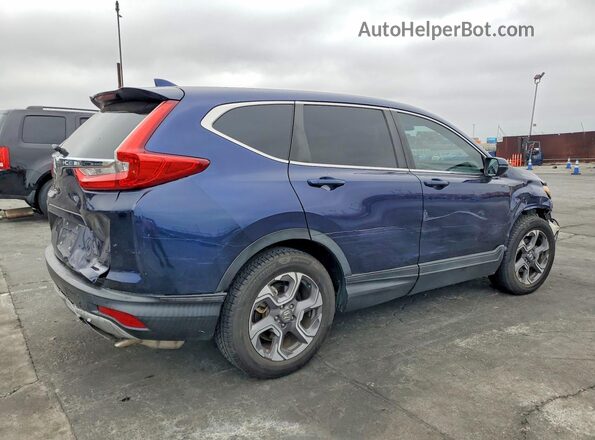 7FARW1H52JE002190 2018 HONDA CR-V Blue 
