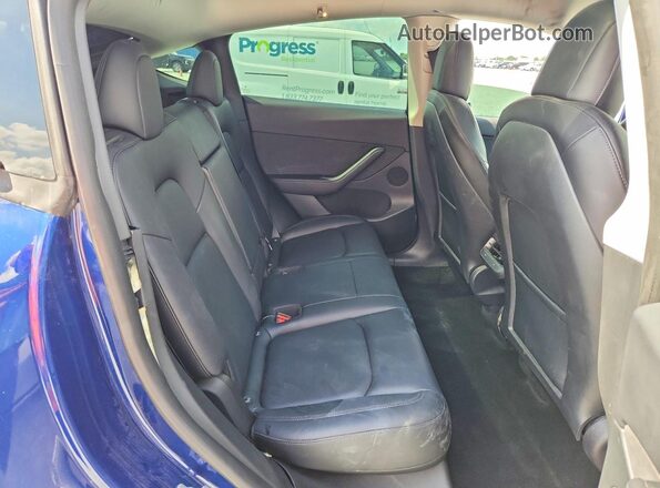 7SAYGDEF3NF372818 2022 TESLA MODEL Blue 