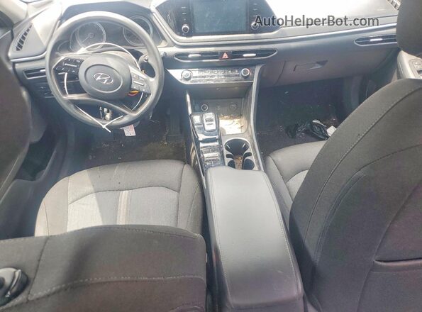 5NPEG4JA3MH128256 2021 HYUNDAI SONATA Синий Вид щитка приборов