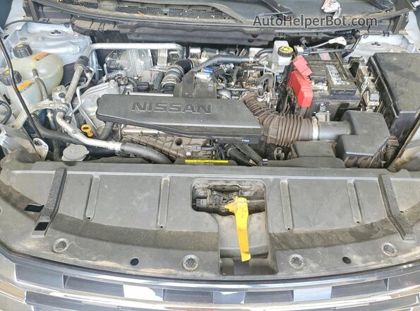 5N1BT3AB3RC717808 2024 NISSAN ROGUE Silver VIN კოდის სტიკერის ხედი