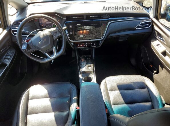1G1FX6S05P4155385 2023 CHEVROLET BOLT Black Vista del cuadro de instrumentos