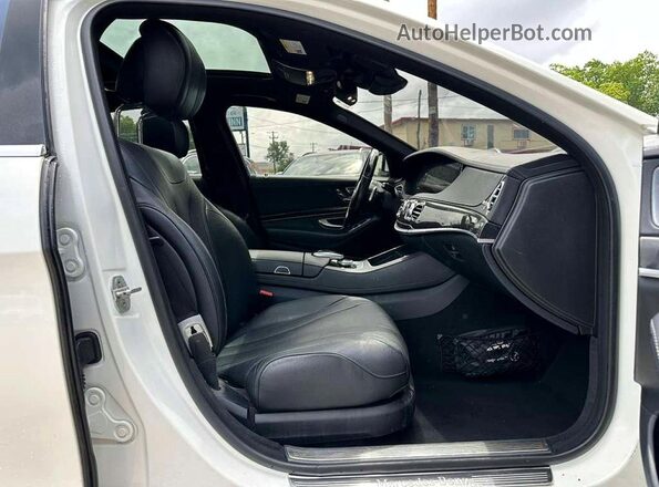 WDDUG6GB8JA367334 2018 MERCEDES-BENZ S White 