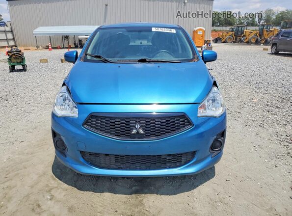ML32F3FJ5LHF01485 2020 MITSUBISHI MIRAGE Синий Вид сзади