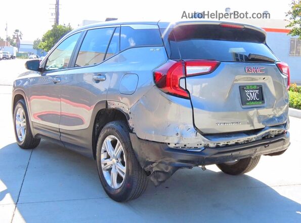 3GKALMEG1RL376073 2024 GMC TERRAIN Silver Front view