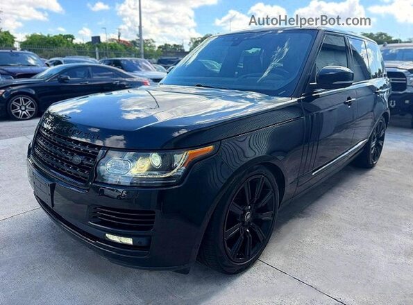 SALGS2FK7HA368610 2017 LAND ROVER RANGE Черный 