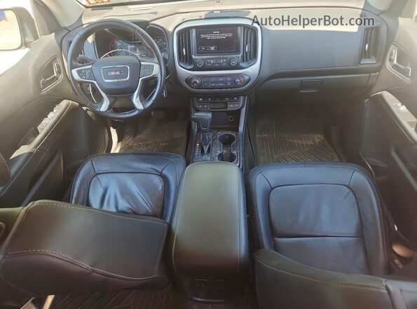 1GTP6DE14G1321419 2016 GMC CANYON Black Vista del cuadro de instrumentos