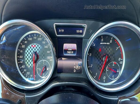 4JGDA6EB6JB160462 2018 MERCEDES-BENZ GLE Silver ძრავის განყოფილების ხედი