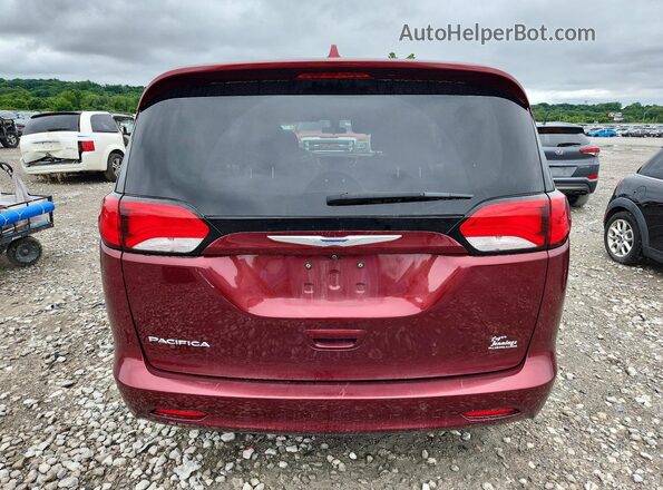 2C4RC1DG9JR130152 2018 CHRYSLER PACIFICA Темно-бордовый Вид салона спереди