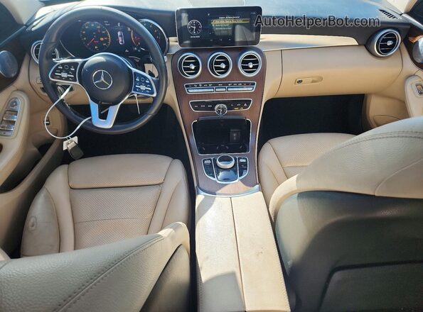 W1KWF8DB6MR612438 2021 MERCEDES-BENZ C Белый Вид щитка приборов