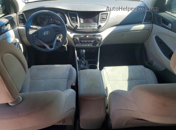KM8J33A4XGU114519 2016 HYUNDAI TUCSON Gray Սարքավորումների վահանակի տեսք