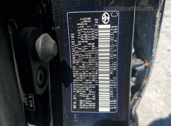 5YFEPMAE6NP333691 2022 TOYOTA COROLLA Black 