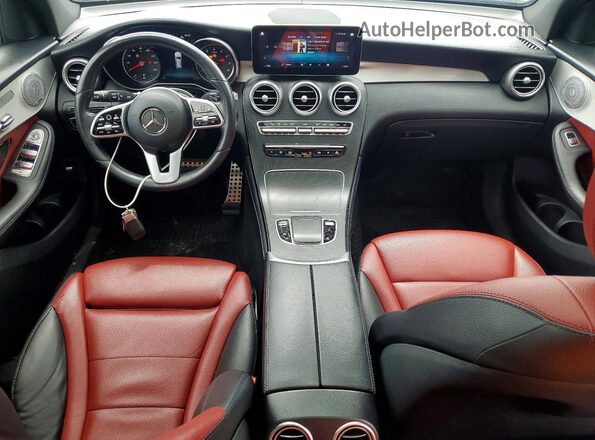 W1N0G8EB1LF770772 2020 MERCEDES-BENZ GLC-CLASS Black Вид щитка приладів