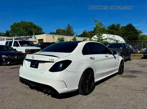 55SWF6EBXKU308138 2019 MERCEDES-BENZ C-CLASS White 