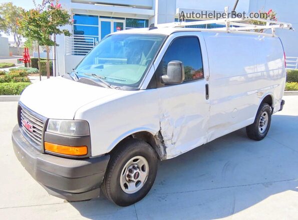 1GTW7AFP9L1129384 2020 GMC SAVANA White Հետևի աջ