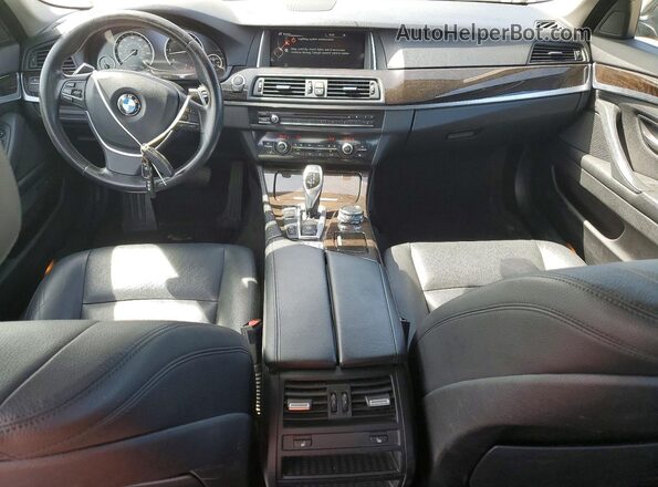 WBAFV3C5XGD687640 2016 BMW 5 SERIES Черный Вид щитка приборов