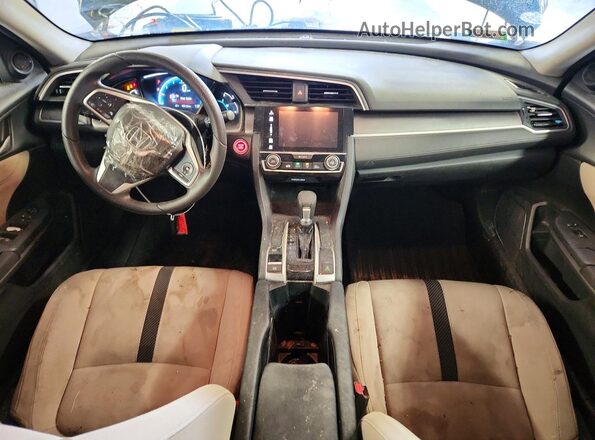 19XFC2F77GE039560 2016 HONDA CIVIC Black Vista del cuadro de instrumentos