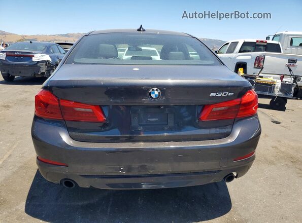 WBAJB1C50KB376391 2019 BMW 5 SERIES Charcoal Սալոնի դիմացի տեսք
