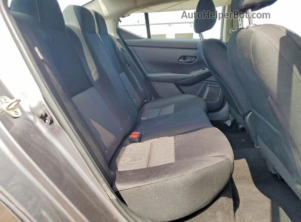 3N1AB8CV5SY351874 2025 NISSAN SENTRA Gray Widok wnętrza z tyłu