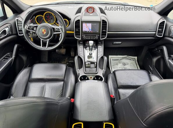 WP1AA2A21JKA02261 2018 PORSCHE CAYENNE White Вид задніх сидінь